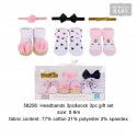 Hudson Baby Headband and Socks Gift Set - Unicorn (6pcs)