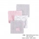 Hudson Baby Super Soft Washcloths - Pink Elephant (4pcs)