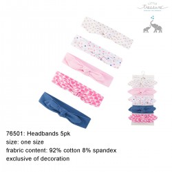 Little Treasure Headbands Set - Confetti (5pcs)
