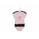 Little Treasure Hangging Short Sleeve Baby Suits Interlock - Life in Tutu (3pcs)