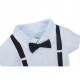 Little Treasure Hangging Short Sleeve Baby Suits Interlock - Ladies Man (3pcs)