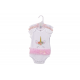 Little Treasure Hangging Short Sleeve Baby Suits Interlock - Unicorn (3pcs) 72221