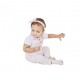Hudson Baby Hanging Short Sleeve Interlock Baby Suits (3pcs) - 57682