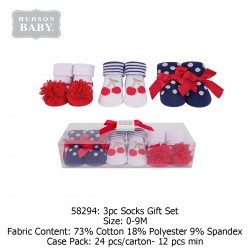 Hudson Baby Giftset 3pc Socks - 58294
