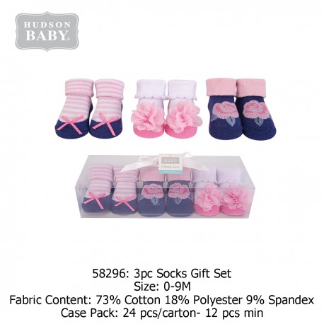 Hudson Baby Giftset 3pc Socks - 58296