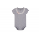 Little Treasure Hanging Bodysuit 3pk Short Sleeve Baby Romper - 77516