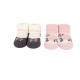 Hudson Baby 3pc Caps & 2pc Socks Set - 54492