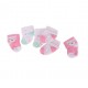 Hudson Baby NB Terry Socks with Non Skid 3pk - 00377CH