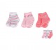 Luvable Friends Baby Socks with Non Skid 3pk - 00493