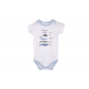 Hudson Baby Hanging Bodysuit Baby Romper (3's/Pack) 14571
