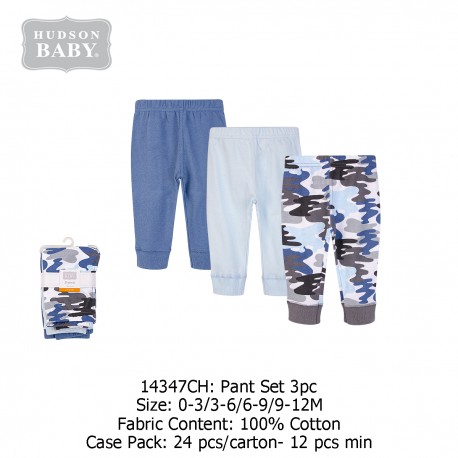 Hudson Baby Tapered Ankle Pants (3's/Pack) 14347CH