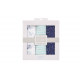 Hudson Baby Muslin Swaddle Blanket (3's/Pack) 00622