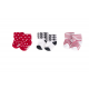 Hudson Baby Terry Socks With Non Skid (3's/Pack) 00701
