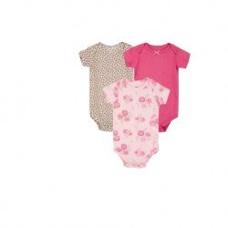 Hudson Baby Hanging Bodysuit Baby Romper (3's/Pack) 13637