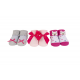 Hudson Baby Giftset Headband (3 Pcs) + Socks (3 Pcs) 01143