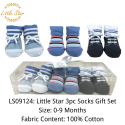 Luvable Friends Little Star Giftset Socks (3 Pcs) LS09124