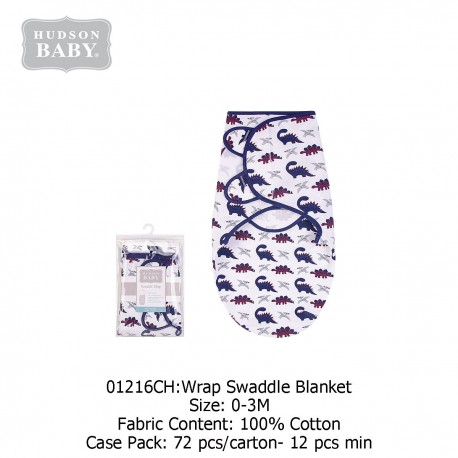Hudson Baby Wrap Swaddle Blanket 01216