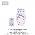 Hudson Baby Wrap Swaddle Blanket 01218