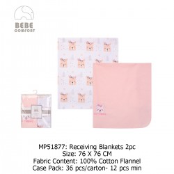 Bebe Comfort Receiving Blankets 2pcs MP51877