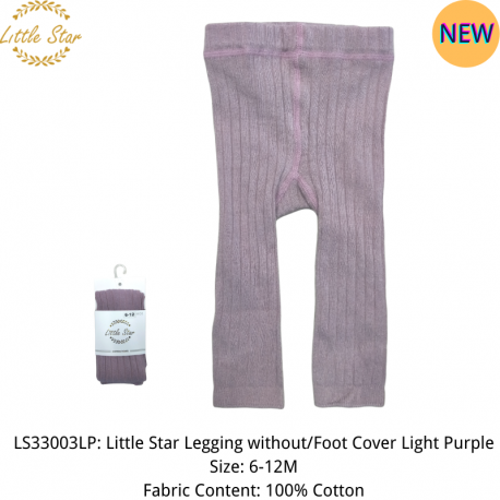 Little Star Baby Legging Without Foot Cover LS33003LP