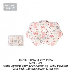 Hudson Baby Baby Quilted Pillow - 00277
