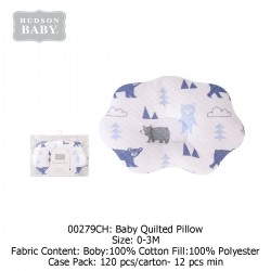 Hudson Baby Baby Quilted Pillow - 00279