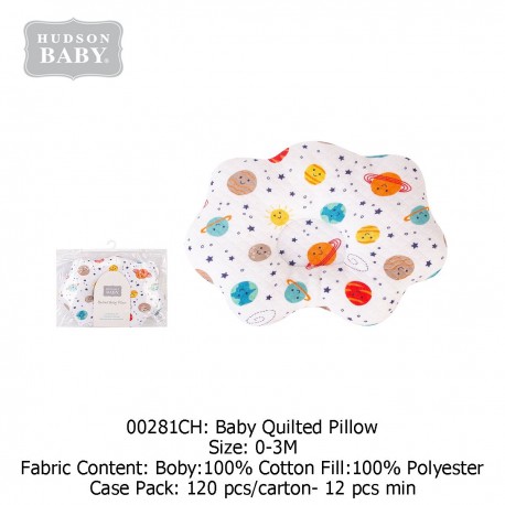 Hudson Baby Baby Quilted Pillow - 00281