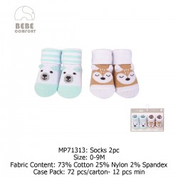 Bebe Comfort Baby Socks  (2\'s/Pack) MP71313