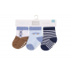 Hudson Baby Baby Socks With Non Skid (3\'s/Pack) 00785