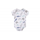Hudson Baby Hanging Bodysuit Baby Romper (3\'s/Pack) 12988