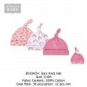 Hudson Baby Caps (3\'s/Pack) 00104
