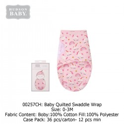 Hudson Baby Swaddle Wrap 00257