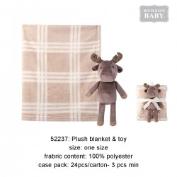 Hudson Baby Plush Blanket & Toys 52237