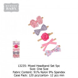 Hudson Baby Headband Set (5\'s/Pack) 13235