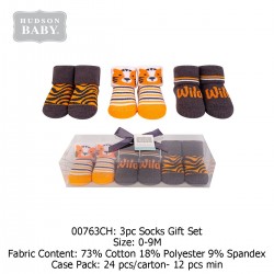 Hudson Baby Novelty Socks Giftset (3\'s/Pack) 00763
