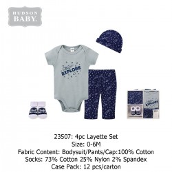 Hudson Baby Giftset (4's Pack) 23507