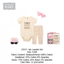 Hudson Baby Giftset (4's Pack) 23517