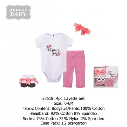 Hudson Baby Giftset (4's Pack) 23518