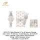 Bebe Favour Baby Blanket and Toy & Security Blanket Giftset BP53123
