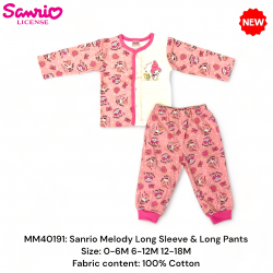 Sanrio Melody Long Sleeve & Long Pants Set MM40191