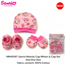 Sanrio Melody Cap Mitten & Cap Set MM40197