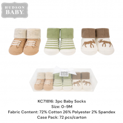 Hudson Baby Giftset Socks (3 Pcs) KC71816
