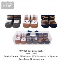 Hudson Baby Giftset Socks (3 Pcs) KC71821