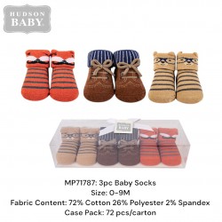 Hudson Baby Giftset Socks (3 Pcs) MP71787
