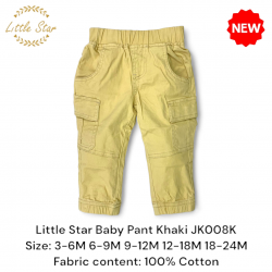 Little Star Baby Pant Khaki JK008K
