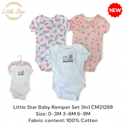 Little Star Baby Rompers Set 3in1 CM21289