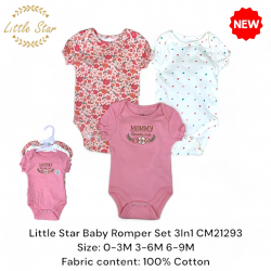 Little Star Baby Rompers Set 3in1 CM21293