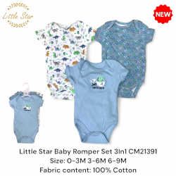 Little Star Baby Rompers Set 3in1 CM21391
