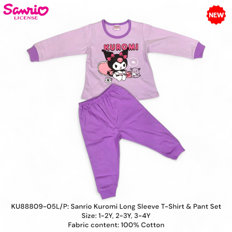 Sanrio Kuromi Pyjamas Set KU88809-05 Lilac/Purple