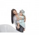 Bebe Favour Baby Hooded Receiving Blanket BP53175